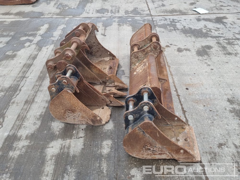 Bucket 48" Ditching, 18", 12", 12", 10" Digging Bucket 30-40mm Pin to suit Mini Excavator: picture 6