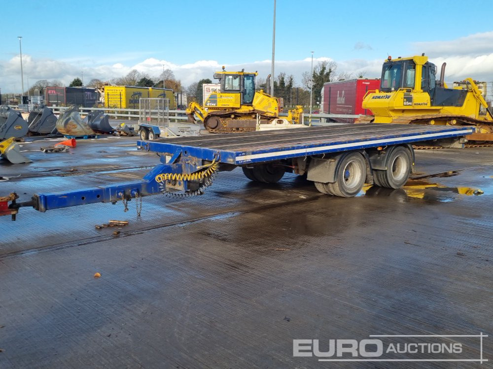 ADCLIFFE ENG ADT01/18T/2AM - Dropside/ Flatbed trailer: picture 1 ADCLIFFE ENG ADT01/18T/2AM - Dropside/ Flatbed trailer: picture 1