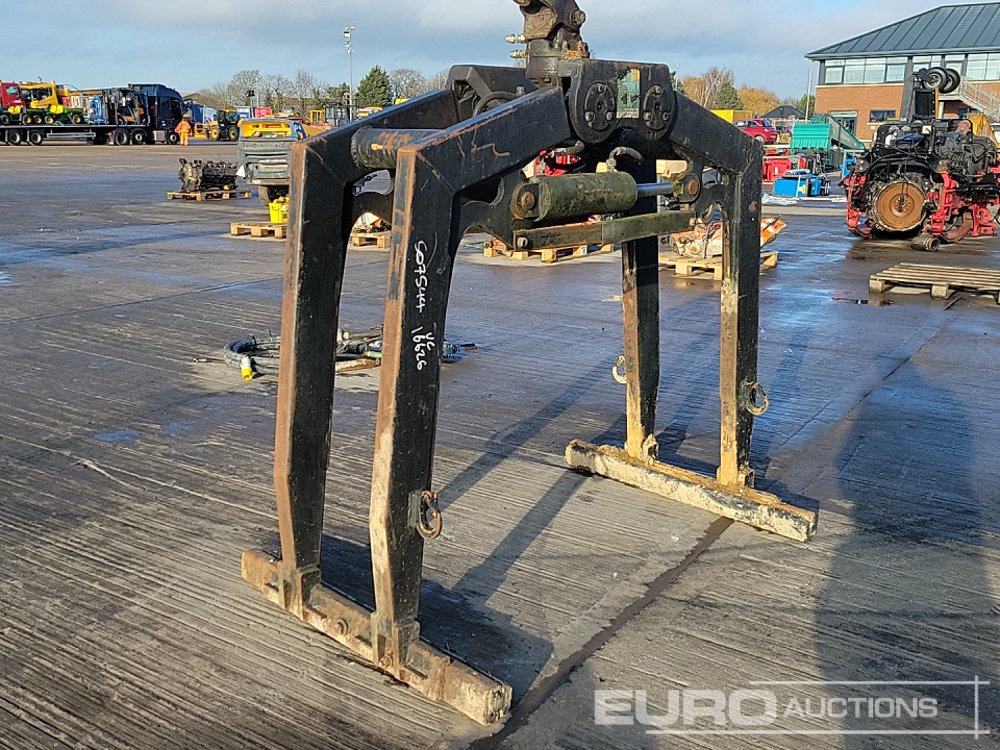 Kinshofer Hydraulic Rotating Block Grab to suit Crane - Attachment for Excavator: picture 1 Kinshofer Hydraulic Rotating Block Grab to suit Crane - Attachment for Excavator: picture 1
