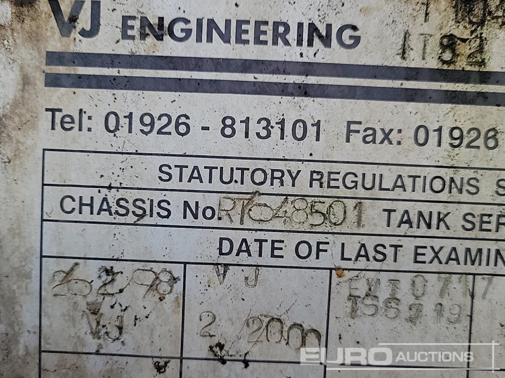 Tank semi-trailer Crane Freuhauf Tri Axle Tanker Trailer: picture 46