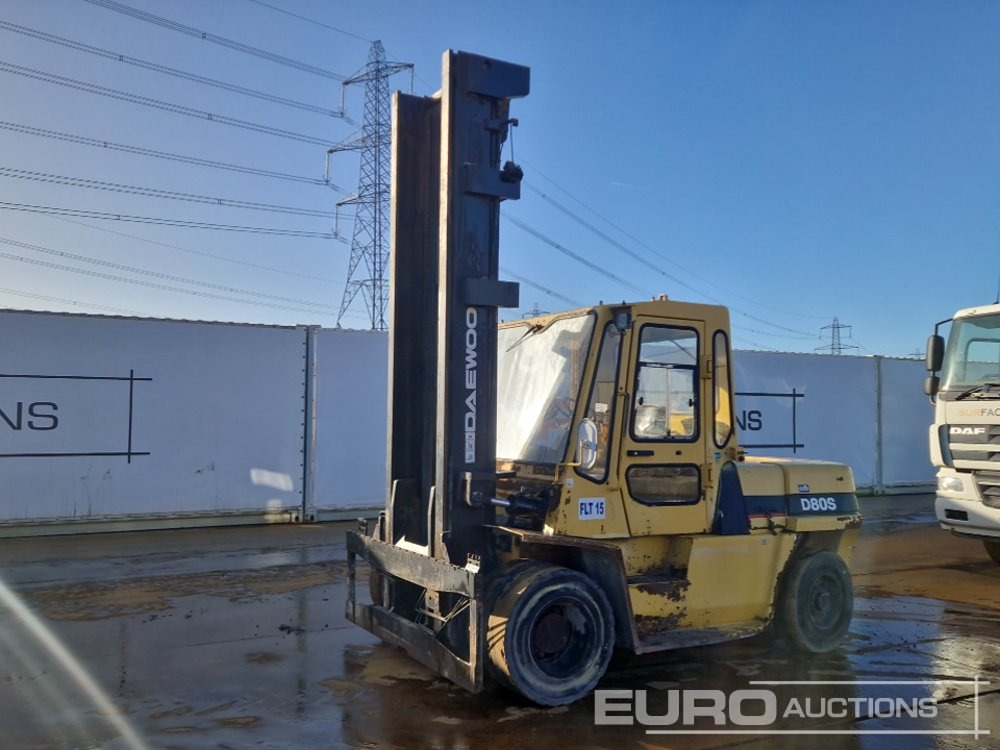 Daewoo D80S-2 - Forklift: picture 1 Daewoo D80S-2 - Forklift: picture 1