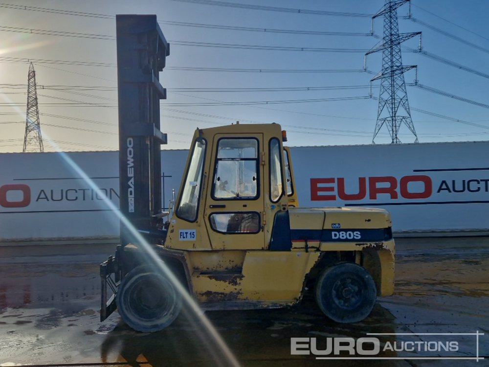 Daewoo D80S-2 - Forklift: picture 2 Daewoo D80S-2 - Forklift: picture 2