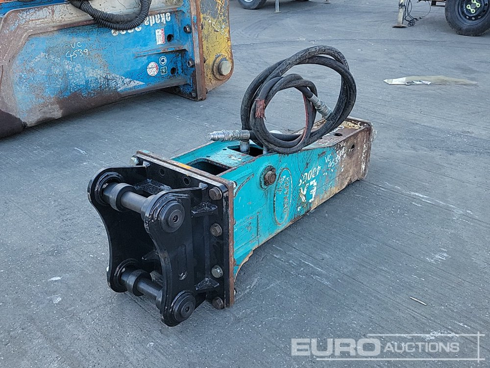 Demaco Hydraulic Breaker 45mm Pin to suit 4-6 Ton Excavator - Hydraulic hammer: picture 5 Demaco Hydraulic Breaker 45mm Pin to suit 4-6 Ton Excavator - Hydraulic hammer: picture 5