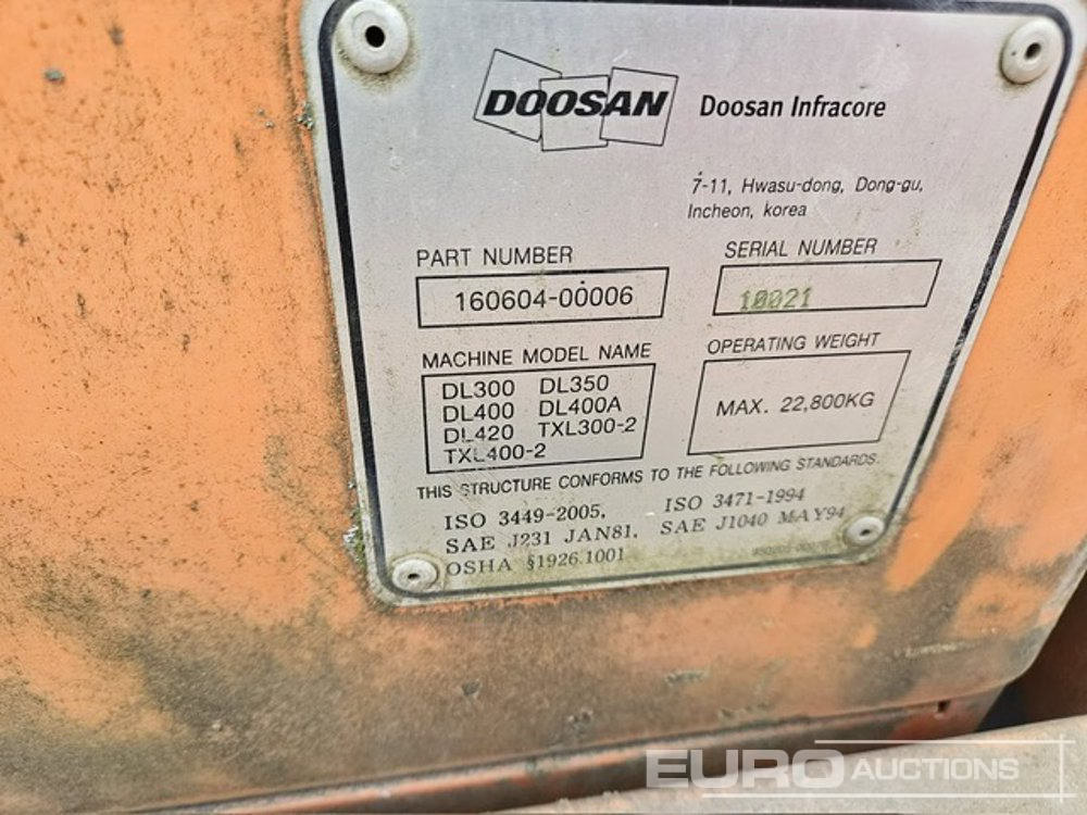 Wheel loader Doosan DL300: picture 10