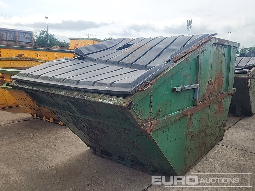 Enclosed Steel Skip - Skip bin: picture 1 Enclosed Steel Skip - Skip bin: picture 1