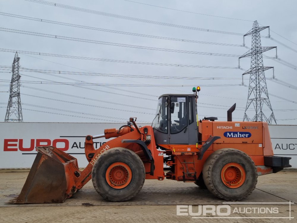 Hitachi LX290E - Wheel loader: picture 2 Hitachi LX290E - Wheel loader: picture 2
