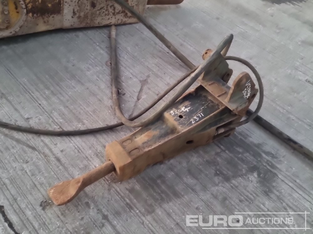 Hydraulc Breaker 35mm Pin to suit Mini Excavator - Hydraulic hammer: picture 1 Hydraulc Breaker 35mm Pin to suit Mini Excavator - Hydraulic hammer: picture 1