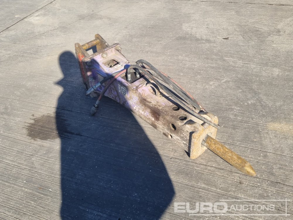 Hydraulic Breaker 50mm Pin to suit 6-8 Ton Excavator - Hydraulic hammer: picture 3 Hydraulic Breaker 50mm Pin to suit 6-8 Ton Excavator - Hydraulic hammer: picture 3