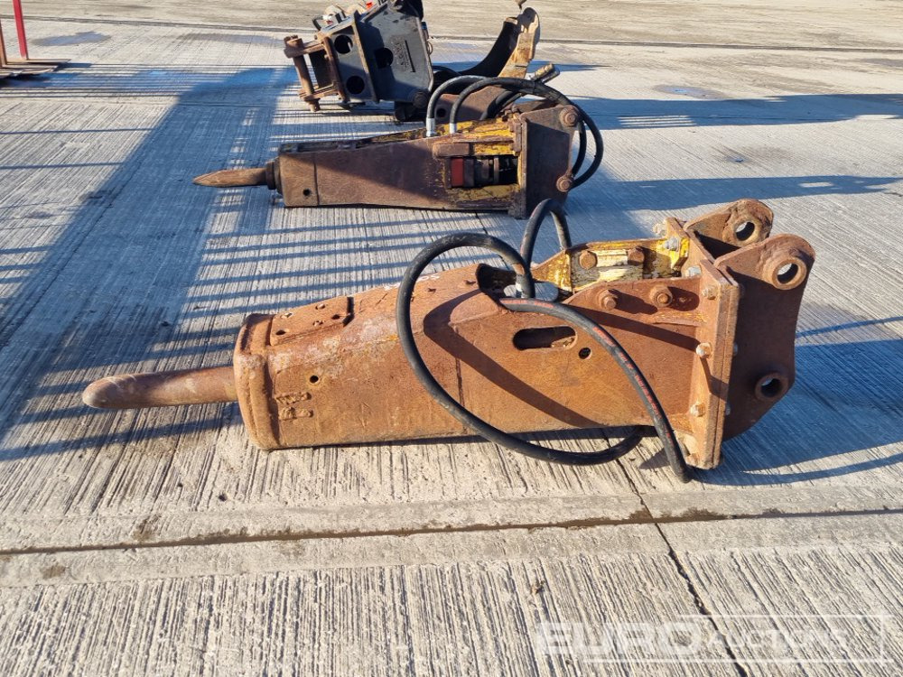 Hydraulic Breaker 50mm Pin to suit 6-8 Ton Excavator - Hydraulic hammer: picture 2 Hydraulic Breaker 50mm Pin to suit 6-8 Ton Excavator - Hydraulic hammer: picture 2