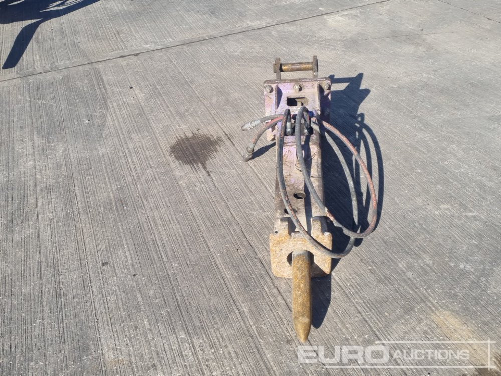 Hydraulic Breaker 50mm Pin to suit 6-8 Ton Excavator - Hydraulic hammer: picture 4 Hydraulic Breaker 50mm Pin to suit 6-8 Ton Excavator - Hydraulic hammer: picture 4
