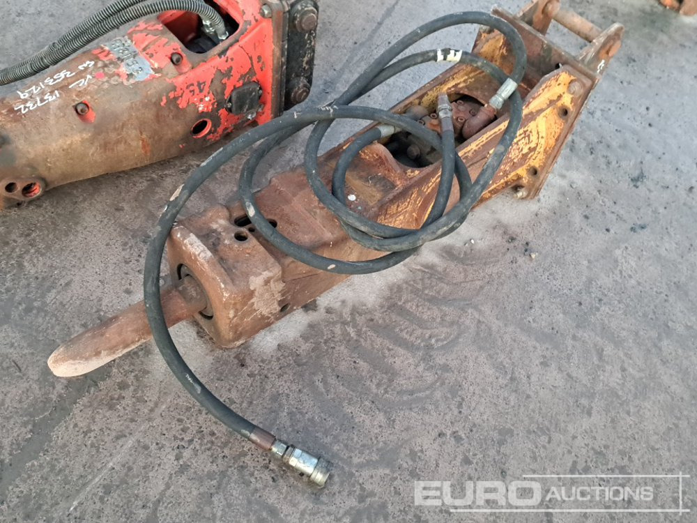 Indeco Hydraulic Breaker 45mm Pin to suit 4-6 Ton Excavator - Hydraulic hammer: picture 1 Indeco Hydraulic Breaker 45mm Pin to suit 4-6 Ton Excavator - Hydraulic hammer: picture 1