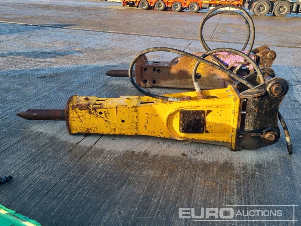 Indeco Hydraulic Breaker 80mm Pin to suit 20 Ton Excavator - Hydraulic hammer: picture 2 Indeco Hydraulic Breaker 80mm Pin to suit 20 Ton Excavator - Hydraulic hammer: picture 2