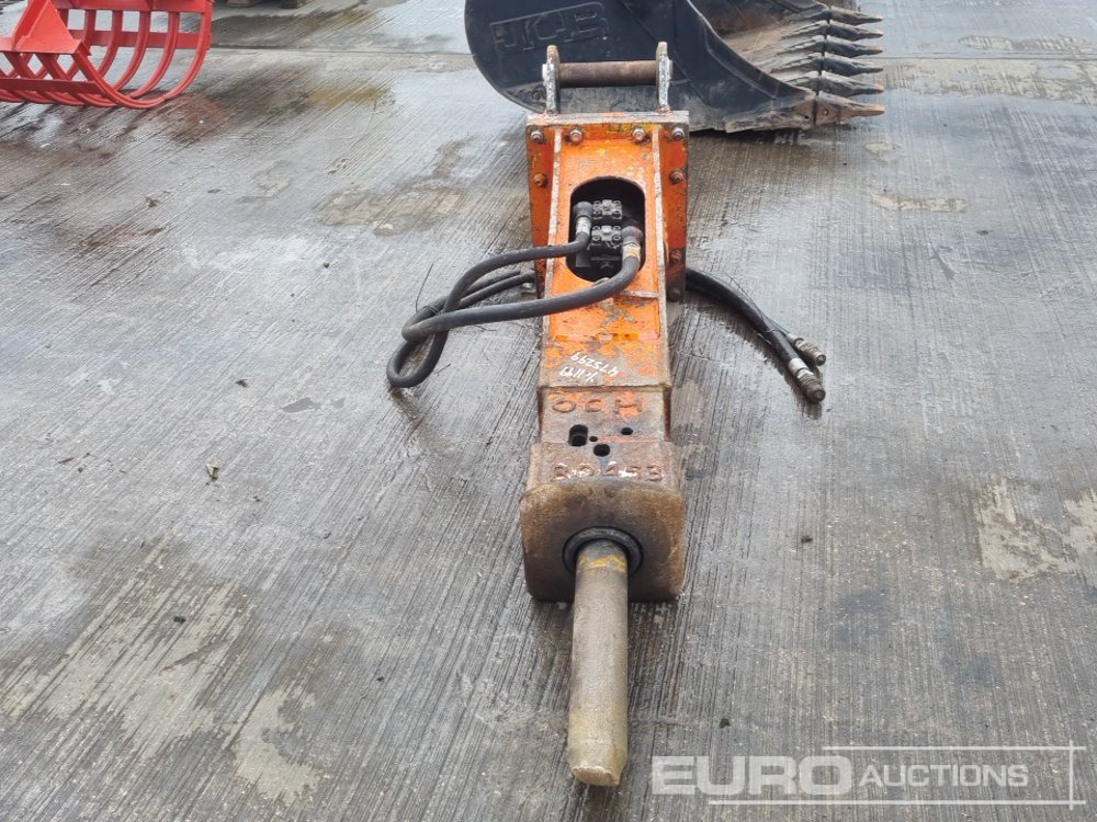 Hydraulic hammer Indeco Hydraulic Breaker65mm Pin to suit 13 Ton Excavator: picture 8
