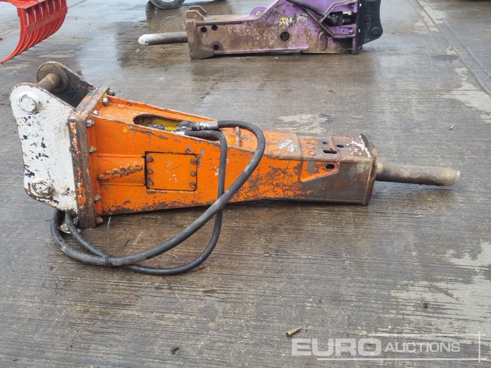 Hydraulic hammer Indeco Hydraulic Breaker65mm Pin to suit 13 Ton Excavator: picture 6