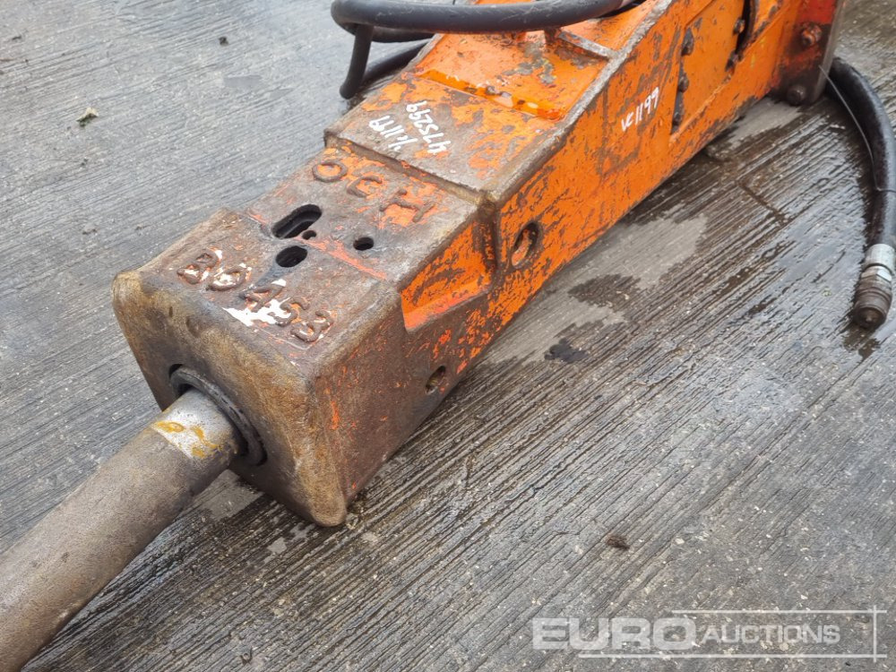 Hydraulic hammer Indeco Hydraulic Breaker65mm Pin to suit 13 Ton Excavator: picture 12