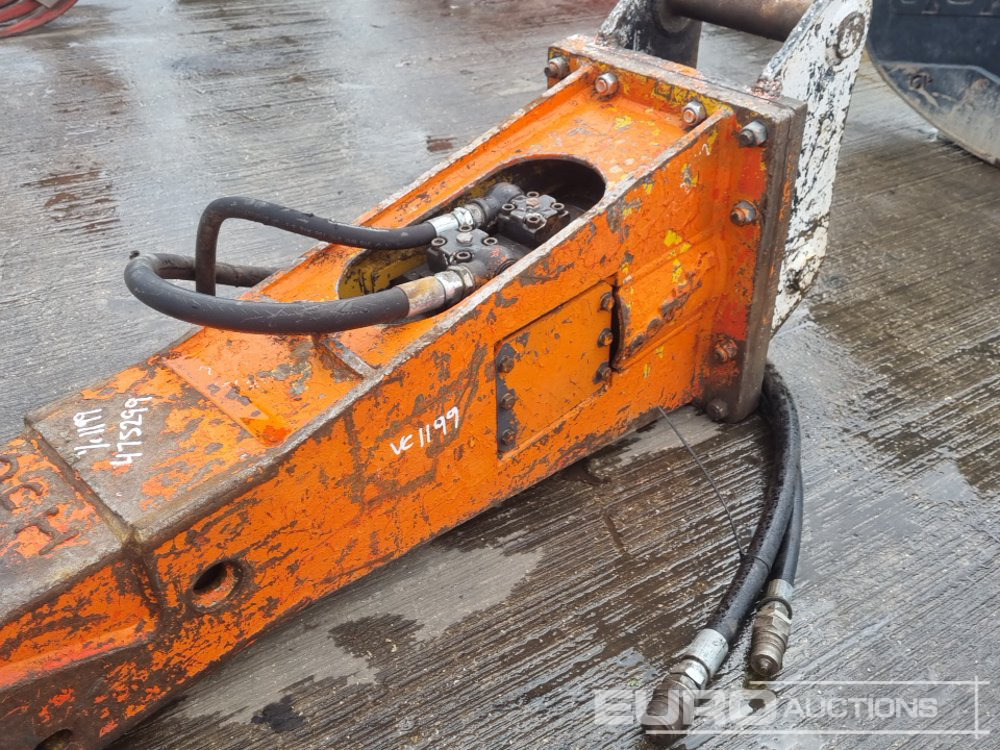 Hydraulic hammer Indeco Hydraulic Breaker65mm Pin to suit 13 Ton Excavator: picture 14
