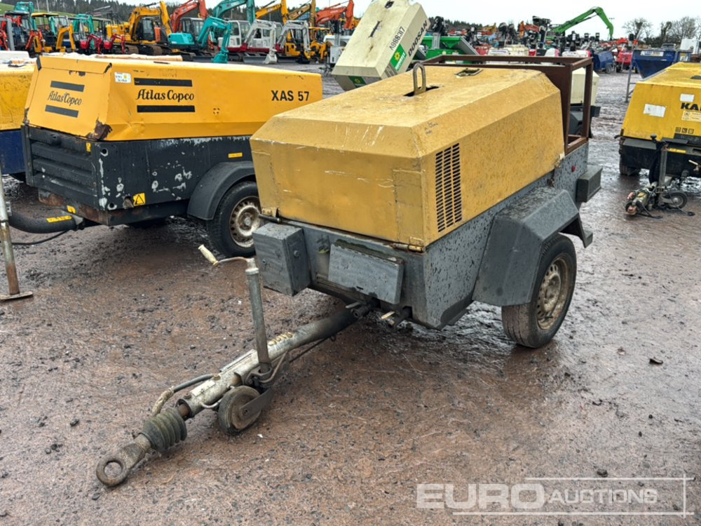 Ingersol Rand Single Axle Diesel Compressor/Generator - Air compressor: picture 1 Ingersol Rand Single Axle Diesel Compressor/Generator - Air compressor: picture 1