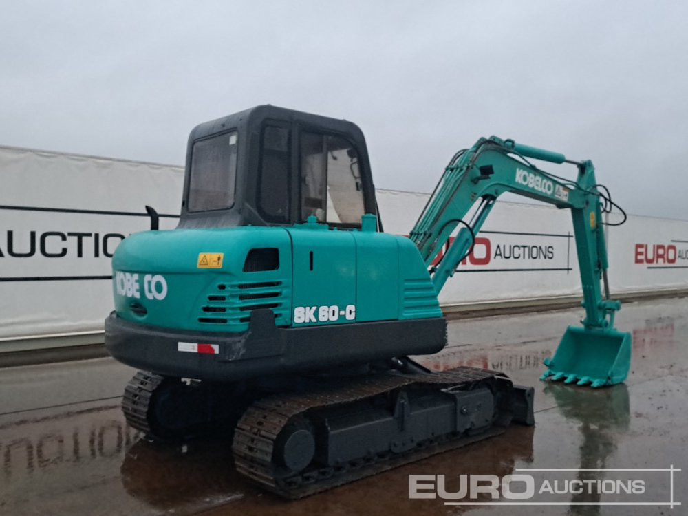 Kobelco SK60-C - Mini excavator: picture 5 Kobelco SK60-C - Mini excavator: picture 5