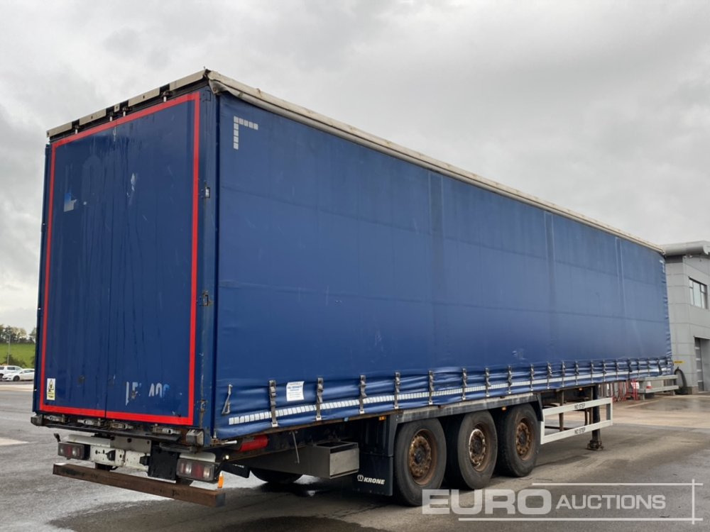 Krone SD 45' Tri Axle Curtainsider Trailer, BPW Axles - Curtainsider semi-trailer: picture 5 Krone SD 45' Tri Axle Curtainsider Trailer, BPW Axles - Curtainsider semi-trailer: picture 5