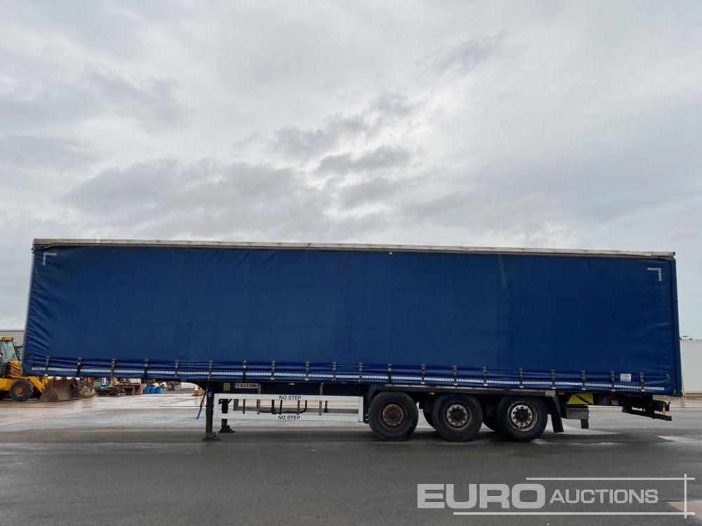 Krone SD 45' Tri Axle Curtainsider Trailer, BPW Axles - Curtainsider semi-trailer: picture 2 Krone SD 45' Tri Axle Curtainsider Trailer, BPW Axles - Curtainsider semi-trailer: picture 2