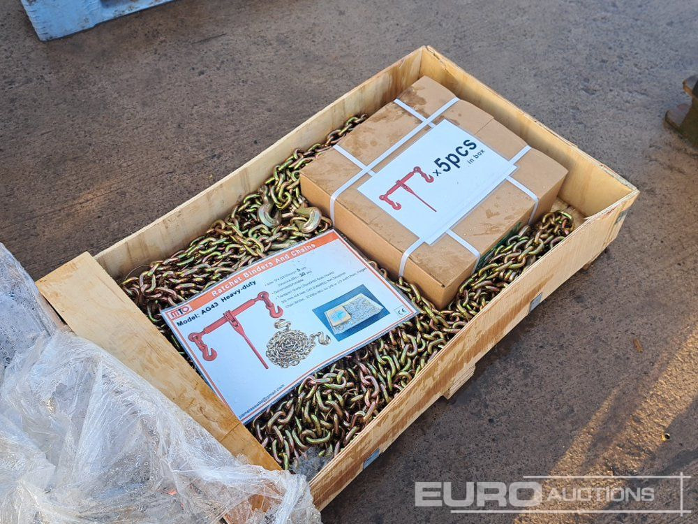 Unused Mito AG43 Ratcher Binder (5 of) 10mm Chain (10 of) - Material handling equipment: picture 4 Unused Mito AG43 Ratcher Binder (5 of) 10mm Chain (10 of) - Material handling equipment: picture 4