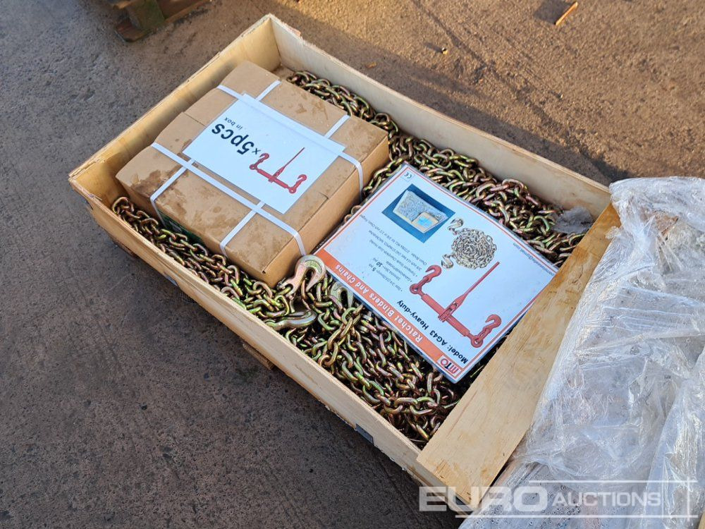 Unused Mito AG43 Ratcher Binder (5 of) 10mm Chain (10 of) - Material handling equipment: picture 3 Unused Mito AG43 Ratcher Binder (5 of) 10mm Chain (10 of) - Material handling equipment: picture 3