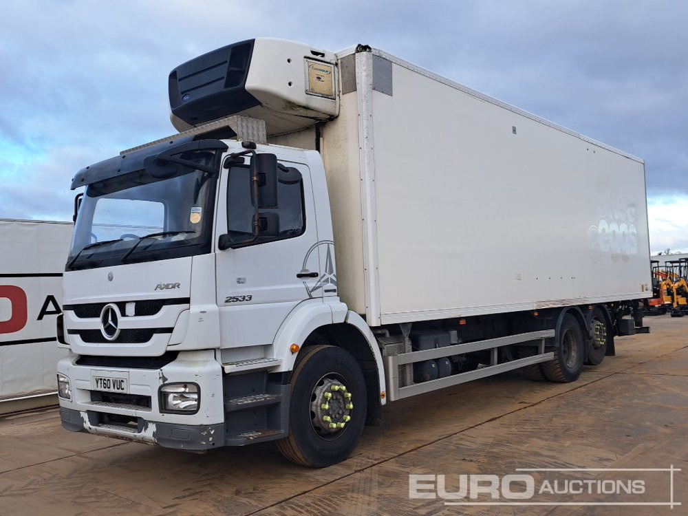 Mercedes Axor 2533 - Refrigerator truck: picture 1 Mercedes Axor 2533 - Refrigerator truck: picture 1