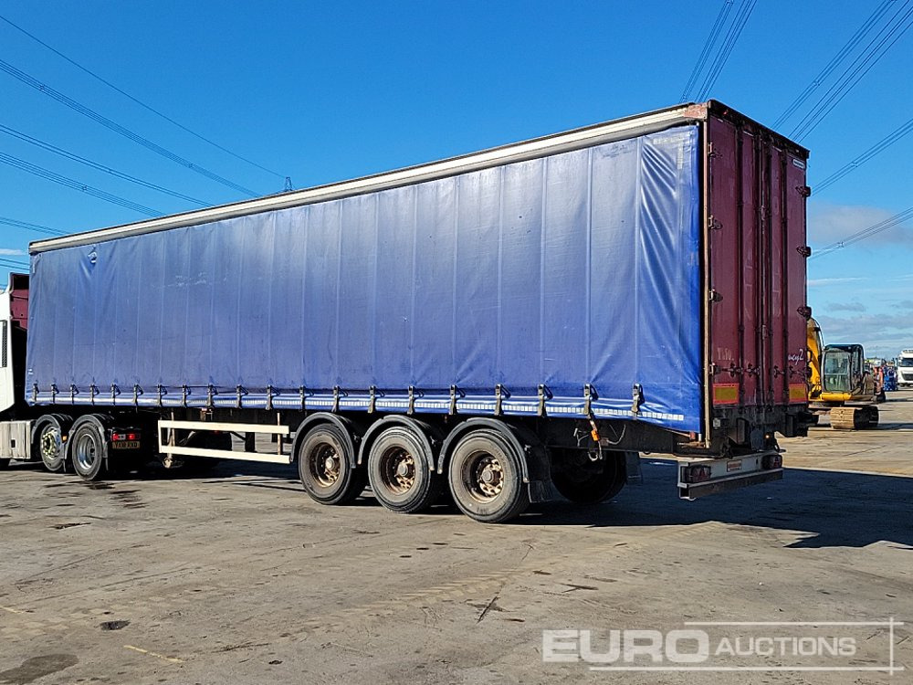 Montracon Tri Axle Curtainsider Trailer - Curtainsider semi-trailer: picture 3 Montracon Tri Axle Curtainsider Trailer - Curtainsider semi-trailer: picture 3