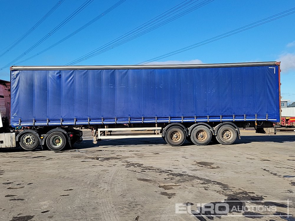 Montracon Tri Axle Curtainsider Trailer - Curtainsider semi-trailer: picture 2 Montracon Tri Axle Curtainsider Trailer - Curtainsider semi-trailer: picture 2