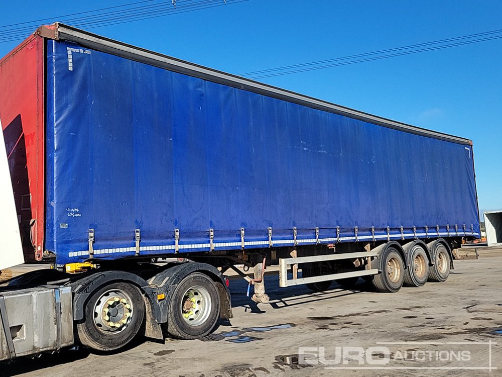 Montracon Tri Axle Curtainsider Trailer - Curtainsider semi-trailer: picture 1 Montracon Tri Axle Curtainsider Trailer - Curtainsider semi-trailer: picture 1