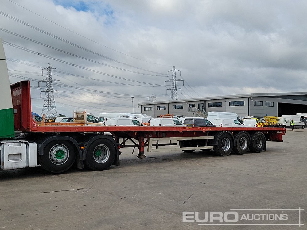 Montracon Tri Axle Flatbed Trailer - Dropside/ Flatbed semi-trailer: picture 1 Montracon Tri Axle Flatbed Trailer - Dropside/ Flatbed semi-trailer: picture 1