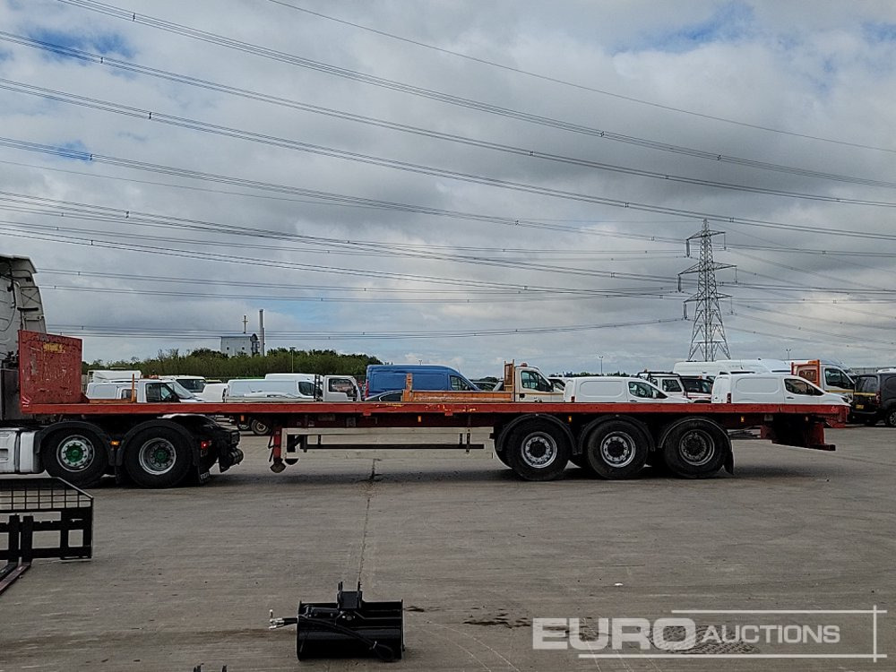 Montracon Tri Axle Flatbed Trailer - Dropside/ Flatbed semi-trailer: picture 2 Montracon Tri Axle Flatbed Trailer - Dropside/ Flatbed semi-trailer: picture 2