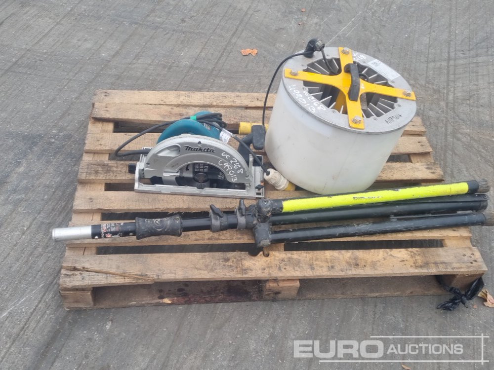 Construction equipment Podlite 110Volt LED Work Light & Tripod Stand, Makita 5903 110Volt Circular Saw: picture 8