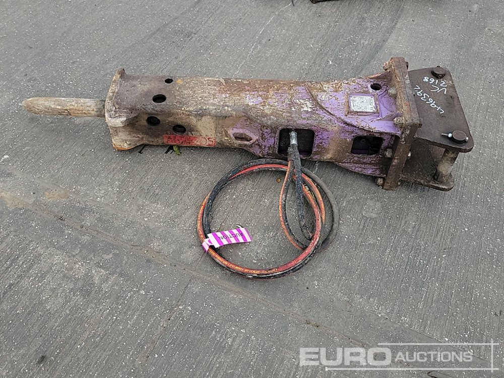 Prodem Hydraulic Breaker 45mm Pin to suit 4-6 Ton Excavator - Hydraulic hammer: picture 2 Prodem Hydraulic Breaker 45mm Pin to suit 4-6 Ton Excavator - Hydraulic hammer: picture 2