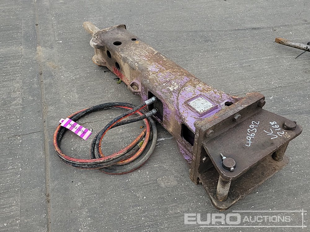Prodem Hydraulic Breaker 45mm Pin to suit 4-6 Ton Excavator - Hydraulic hammer: picture 3 Prodem Hydraulic Breaker 45mm Pin to suit 4-6 Ton Excavator - Hydraulic hammer: picture 3