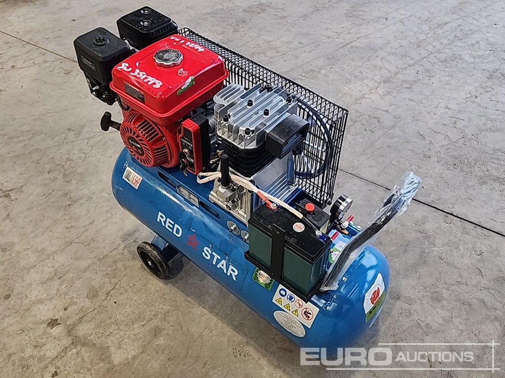 Red Star 100 Litre Petrol Compressor - Air compressor: picture 2 Red Star 100 Litre Petrol Compressor - Air compressor: picture 2