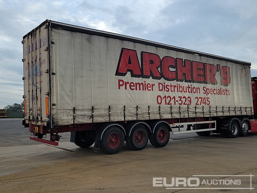 SDC Trailer Tri Axle Curtainsider Trailer - Curtainsider semi-trailer: picture 5 SDC Trailer Tri Axle Curtainsider Trailer - Curtainsider semi-trailer: picture 5