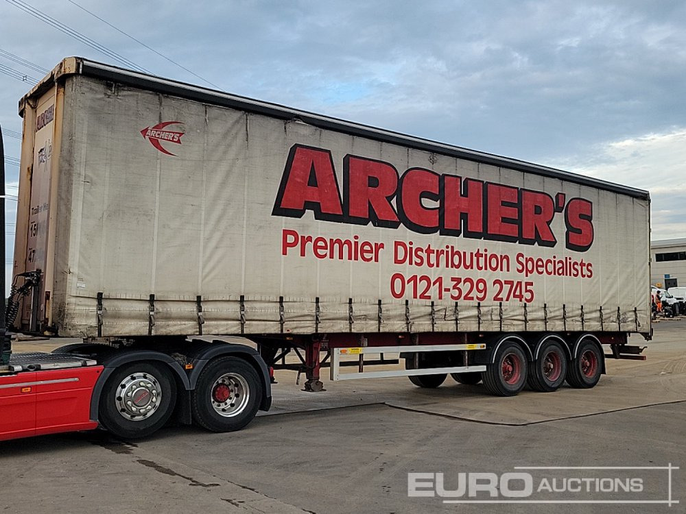 SDC Trailer Tri Axle Curtainsider Trailer - Curtainsider semi-trailer: picture 1 SDC Trailer Tri Axle Curtainsider Trailer - Curtainsider semi-trailer: picture 1