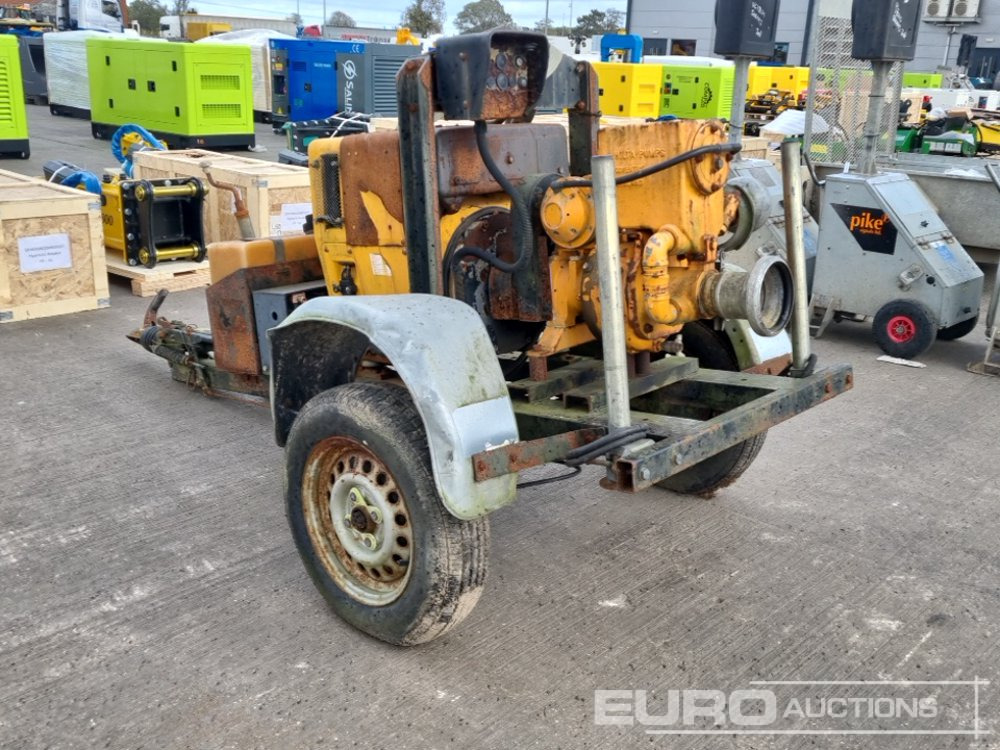 Single Axle 4" Water Pump, Hatz Engine - Water pump: picture 3 Single Axle 4" Water Pump, Hatz Engine - Water pump: picture 3