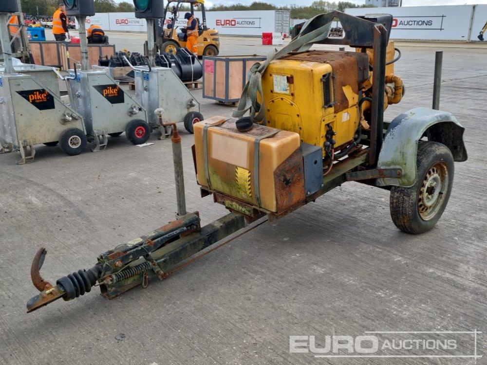 Single Axle 4" Water Pump, Hatz Engine - Water pump: picture 1 Single Axle 4" Water Pump, Hatz Engine - Water pump: picture 1