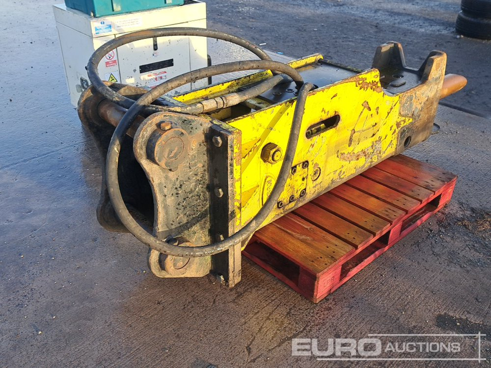 Soosan Hydraulic Breaker 80mm Pin to suit 20 Ton Excavator - Hydraulic hammer: picture 3 Soosan Hydraulic Breaker 80mm Pin to suit 20 Ton Excavator - Hydraulic hammer: picture 3
