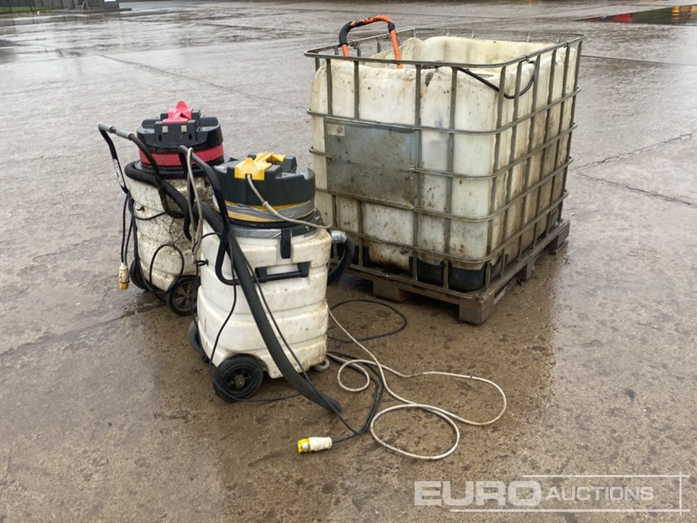 Stillage of Water Pumps, Belle Compaction Plate, Honda Engine, 1" Air Guns, Industrial Vacuums - Construction equipment: picture 1 Stillage of Water Pumps, Belle Compaction Plate, Honda Engine, 1" Air Guns, Industrial Vacuums - Construction equipment: picture 1