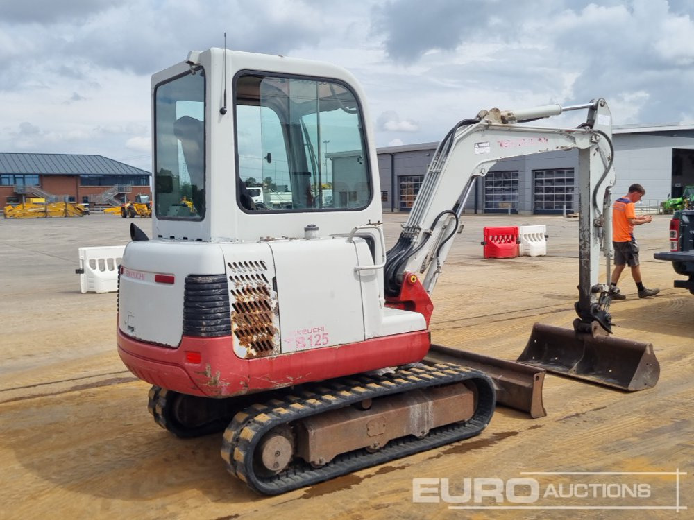 Takeuchi TB125 - Mini excavator: picture 5 Takeuchi TB125 - Mini excavator: picture 5