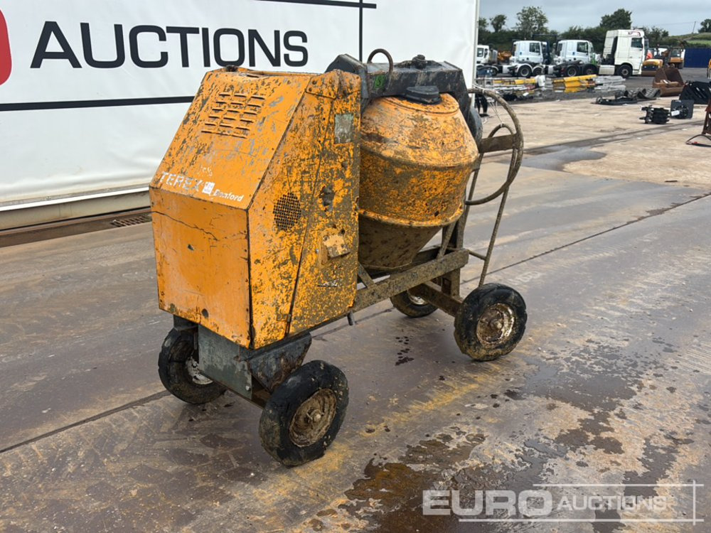 Terex Diesel Mixer, Yanmar Electric Start Engine - Concrete mixer: picture 1 Terex Diesel Mixer, Yanmar Electric Start Engine - Concrete mixer: picture 1