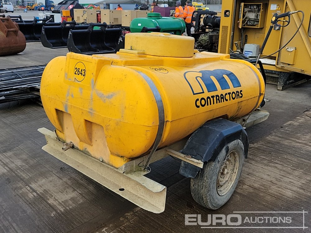 Trailer Engineering Single Axle Plastic Water Bowser, Yanmar Pressure Washer - Pressure washer: picture 5 Trailer Engineering Single Axle Plastic Water Bowser, Yanmar Pressure Washer - Pressure washer: picture 5