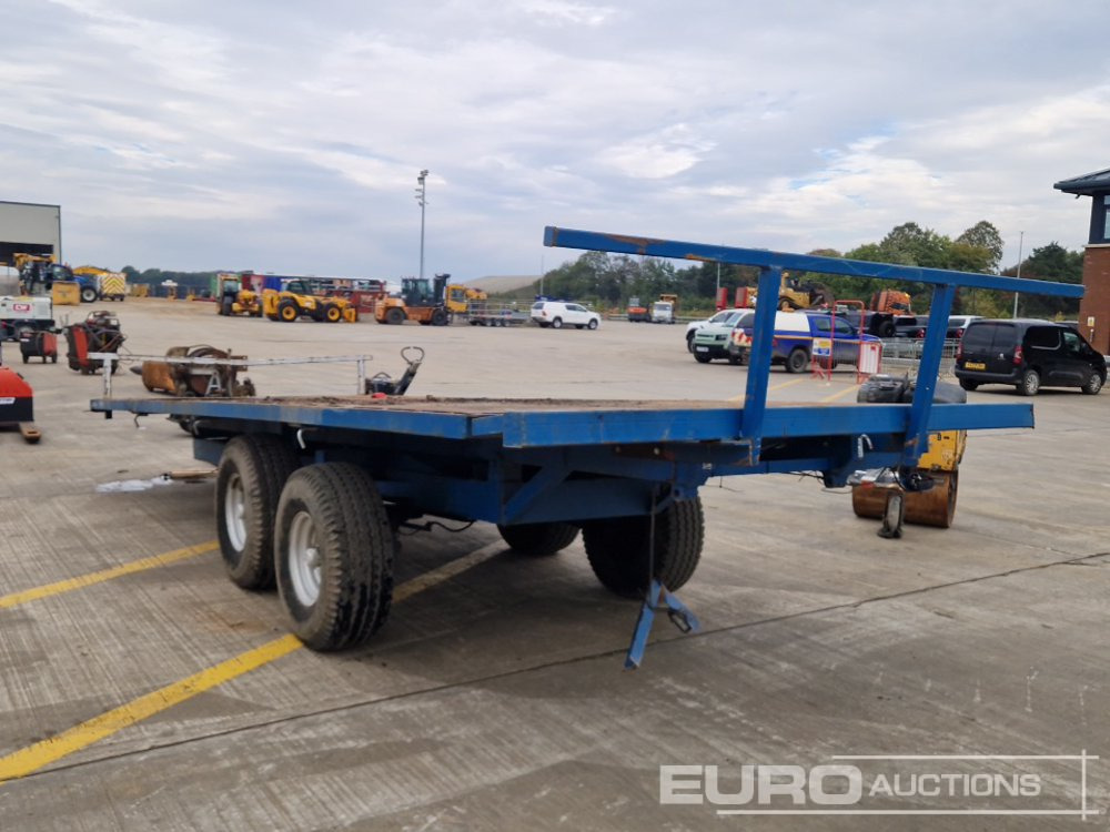 Twin Axle Draw Bar Flat Bed Trailer - Farm trailer: picture 3 Twin Axle Draw Bar Flat Bed Trailer - Farm trailer: picture 3