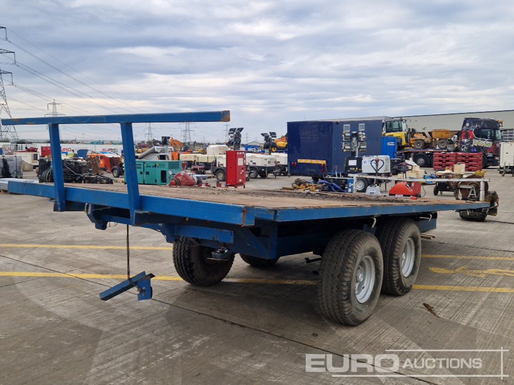 Twin Axle Draw Bar Flat Bed Trailer - Farm trailer: picture 5 Twin Axle Draw Bar Flat Bed Trailer - Farm trailer: picture 5