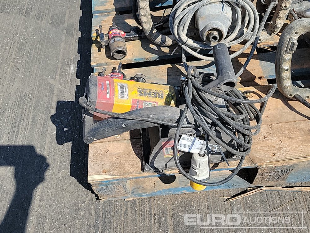 Construction equipment Unibor 110 Vot Mag Drill, Alfra Rotabest 110 Volt Mag Drill, 110 Volt Paddle Mixer (3 of), 100Volt Evolution Cut off Saw, 110 Volt REMS Sander: picture 36