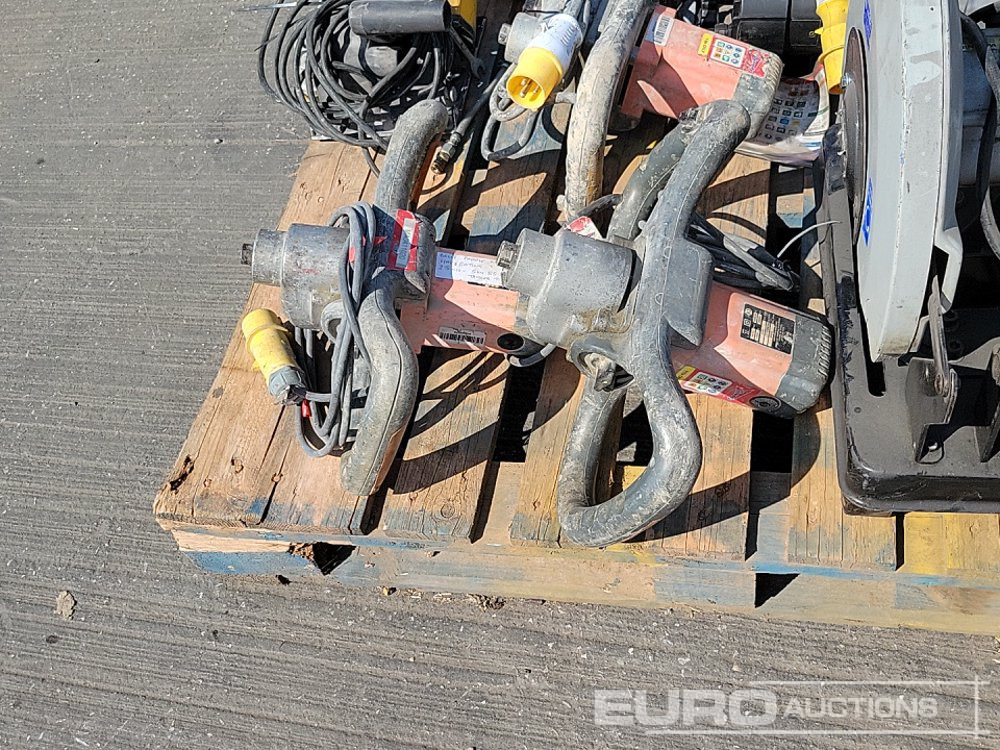Construction equipment Unibor 110 Vot Mag Drill, Alfra Rotabest 110 Volt Mag Drill, 110 Volt Paddle Mixer (3 of), 100Volt Evolution Cut off Saw, 110 Volt REMS Sander: picture 11