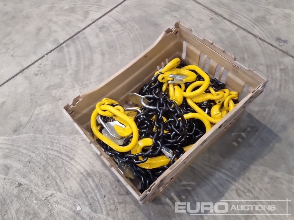 Unused 2 Leg Lifting Chain (2 of) Single Leg Lifting Chain (3 of) - Workshop equipment: picture 2 Unused 2 Leg Lifting Chain (2 of) Single Leg Lifting Chain (3 of) - Workshop equipment: picture 2